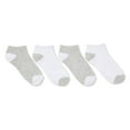 thumbnail image 1 of George Girls' Low-Cut Socks 4-Pack, 1 of 1