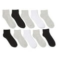 thumbnail image 1 of George Kids' Ankle Socks 10-Pack, 1 of 1