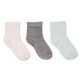 thumbnail image 1 of George Girls' Ankle Socks 3-Pack, 1 of 1