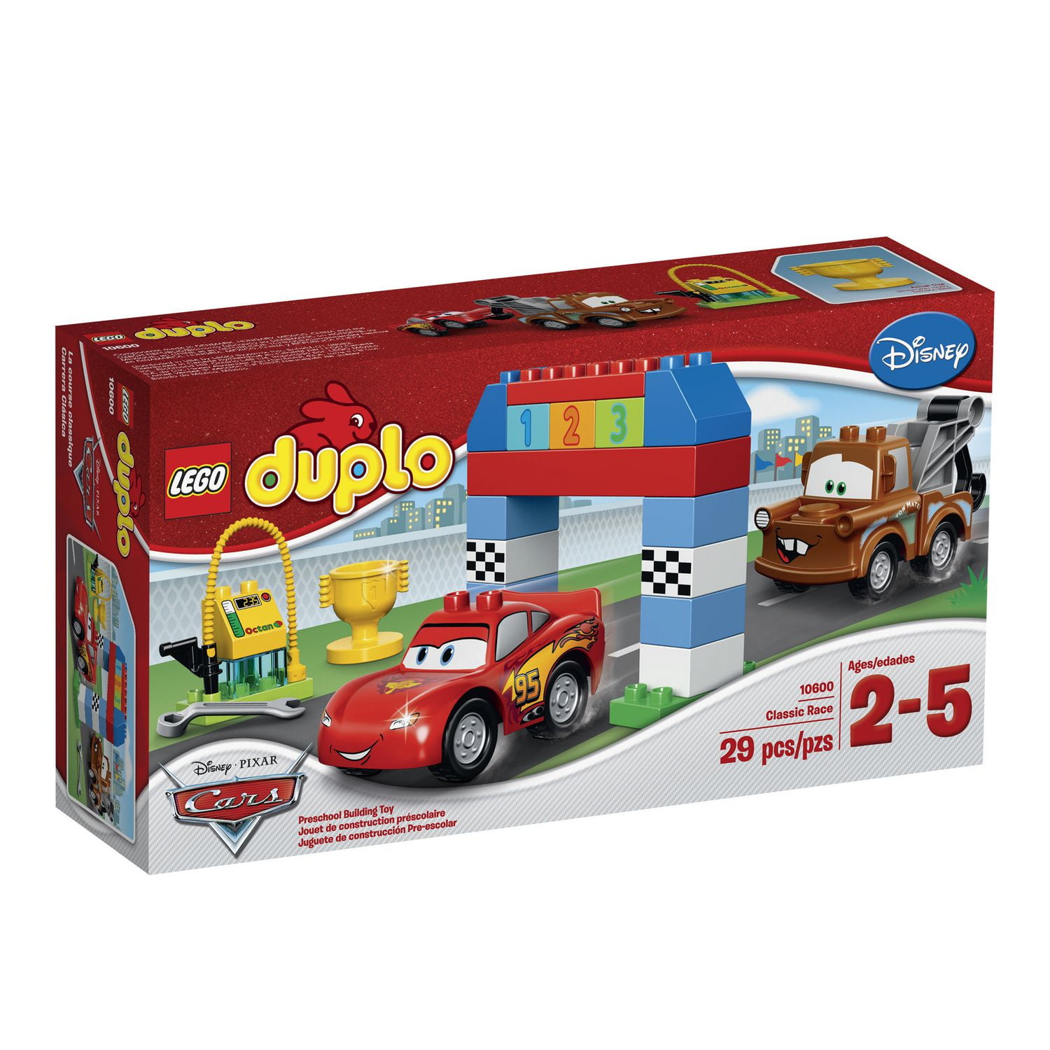 LEGO® DUPLO® Brand Disney Pixar Cars - Disney Pixar Cars™ Classic Race ...