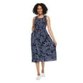 thumbnail image 1 of Robe sans manches à smocks Iyla pour femmes, 1 of 6
