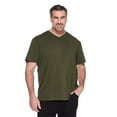 thumbnail image 1 of T-shirt avec encolure en V extensible George Plus pour hommes, 1 of 6
