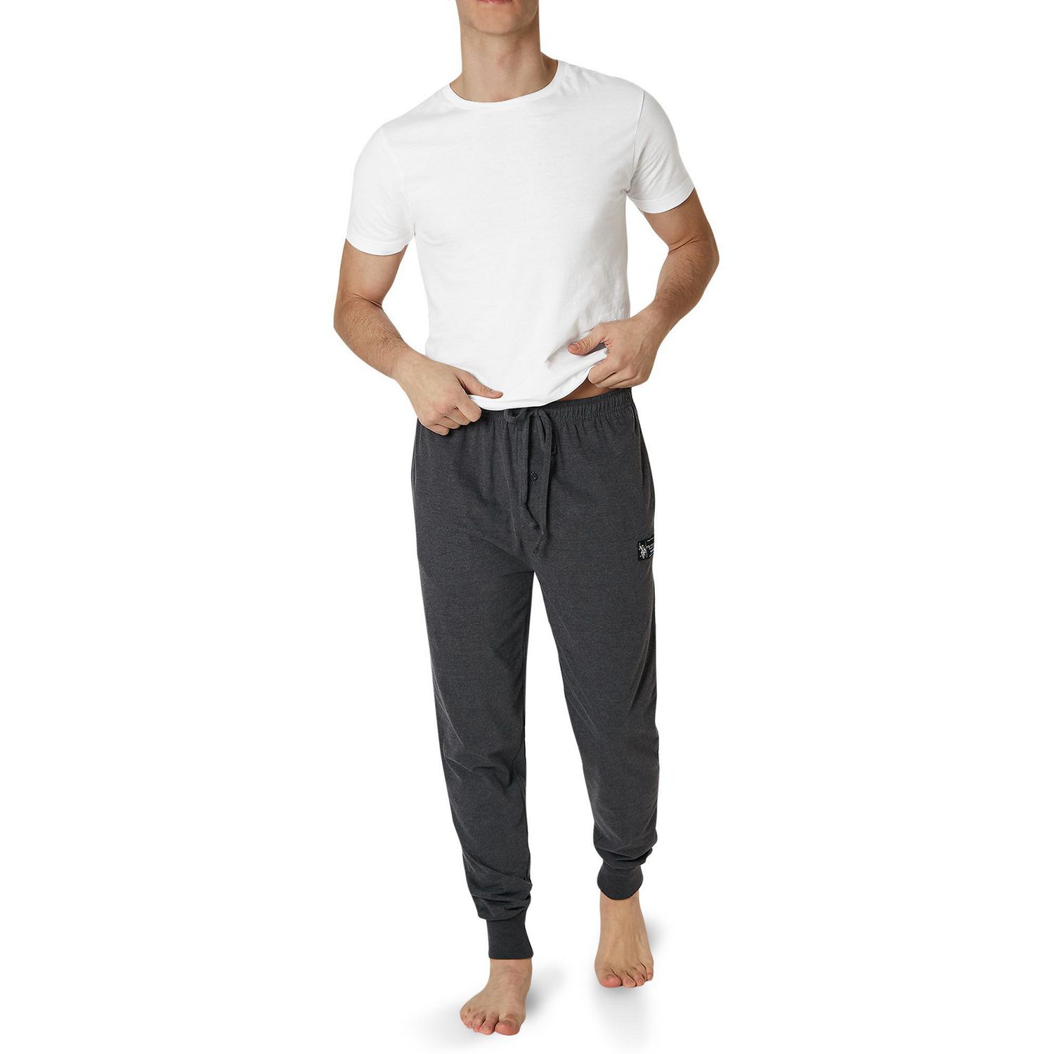 U.S. POLO ASSN. Men's Sleepwear Sueded Jogger Pant | Walmart Canada