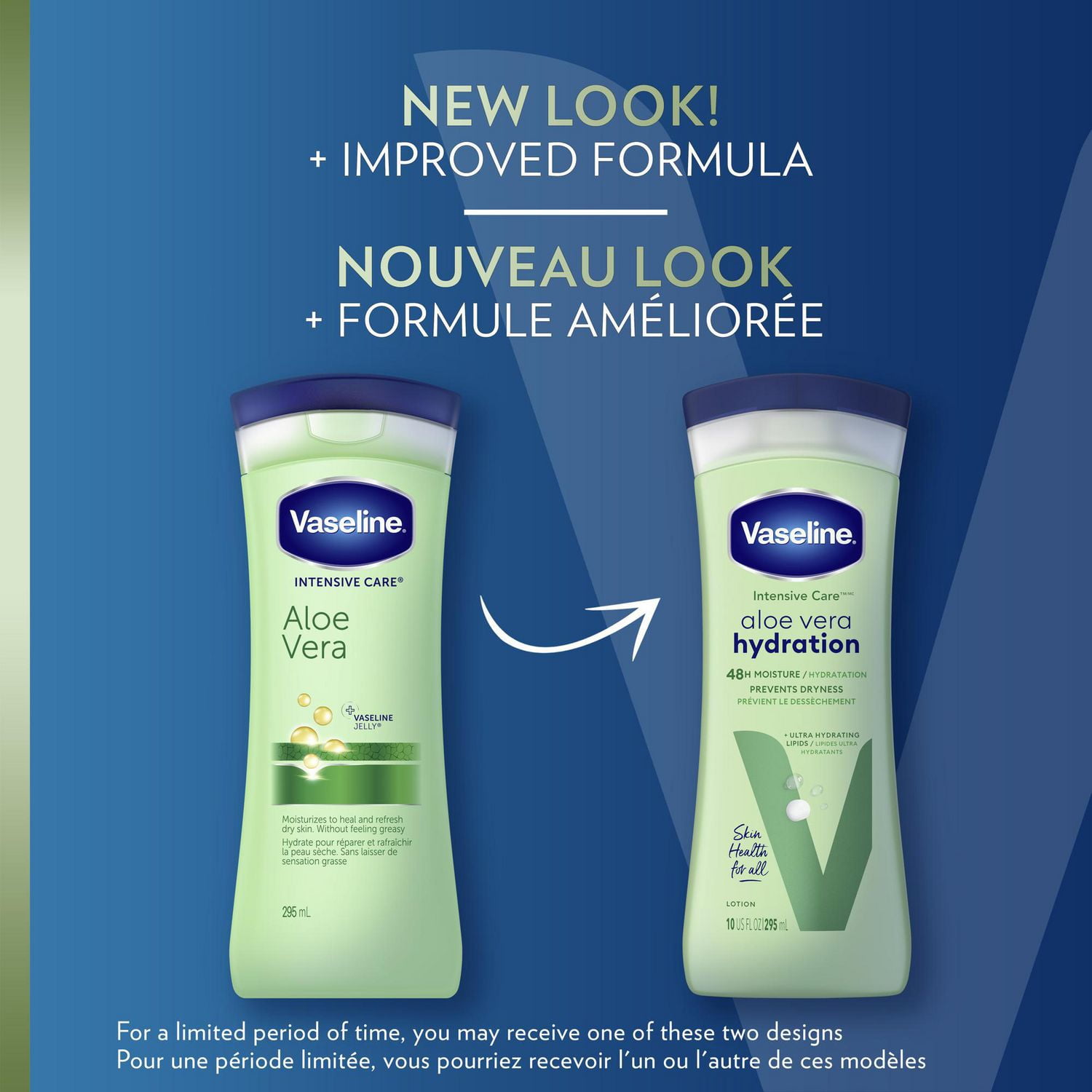 Vaseline Intensive Care Aloe Vera Hydration Body Lotion, 295 ml Lotion