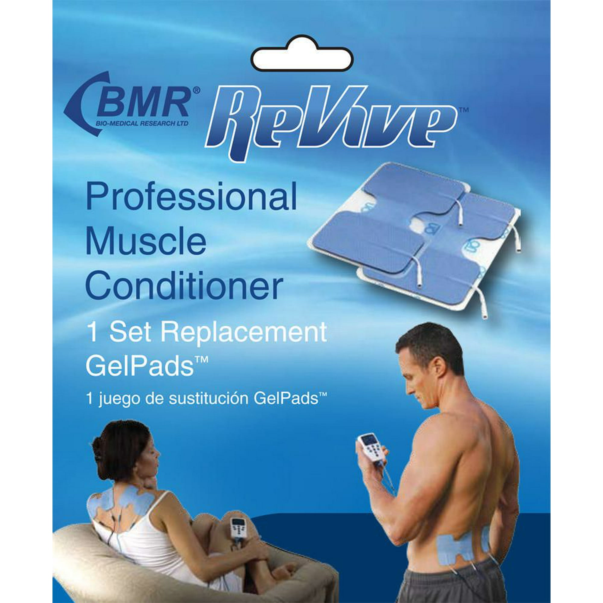 BMR ReVive Professional Muscle Conditioner Replacement Pads 