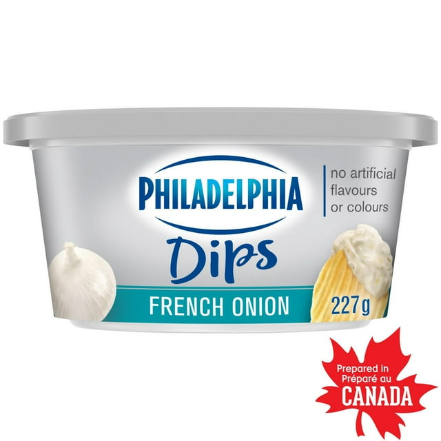 Trempette Philadelphia Oignon à la française