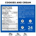 thumbnail image 3 of Revolution Nutrition, High Whey, Protein Powder 2LB, Whey Isolate of Protein, 24 Servings, Gluten Free, Lean Muscle Mass For Men & Women, Cookies & Cream, 3 of 8