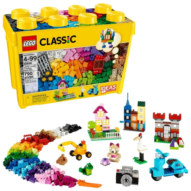 LEGO Classic La grande boîte de briques créatives LEGO® 10698 Ensemble de construction (790 pièces) La grande boîte de briques créatives LEGO(MD) (10698)