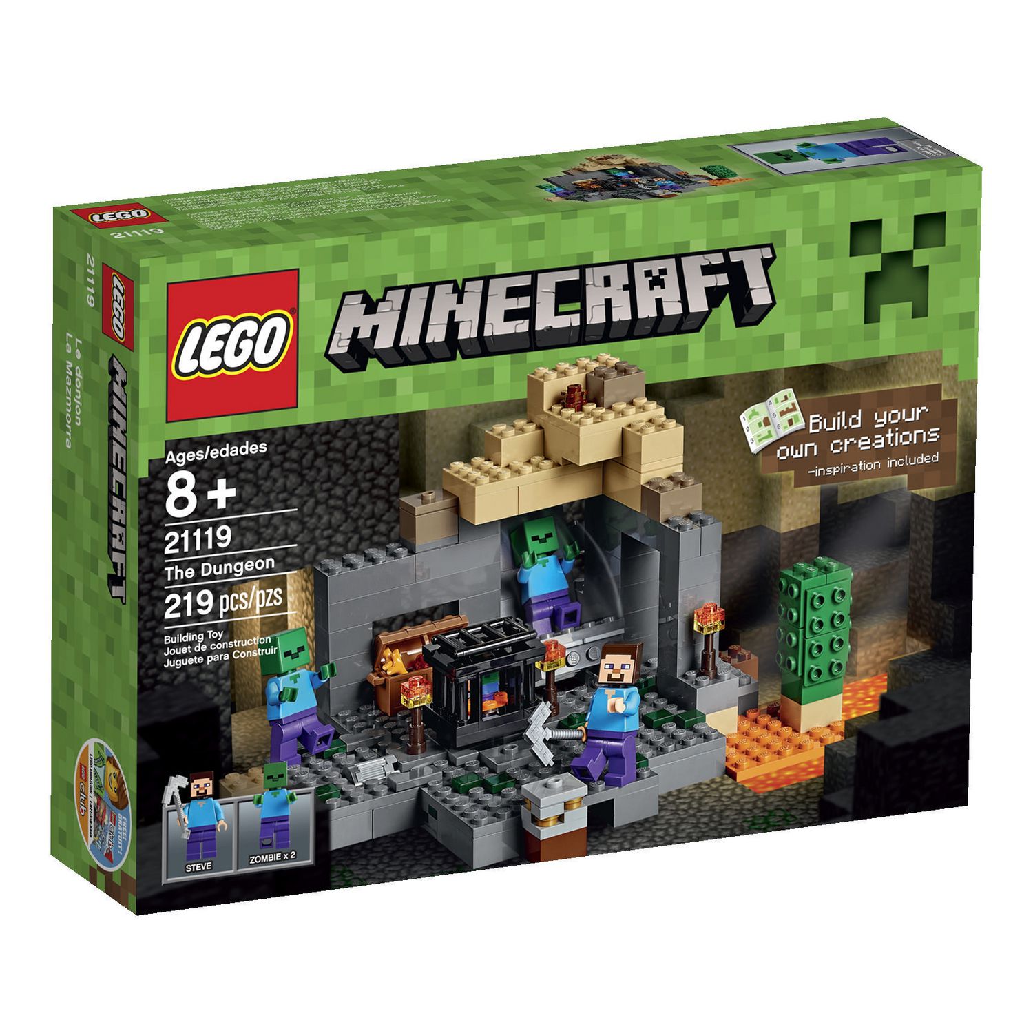 lego minecraft dungeons walmart