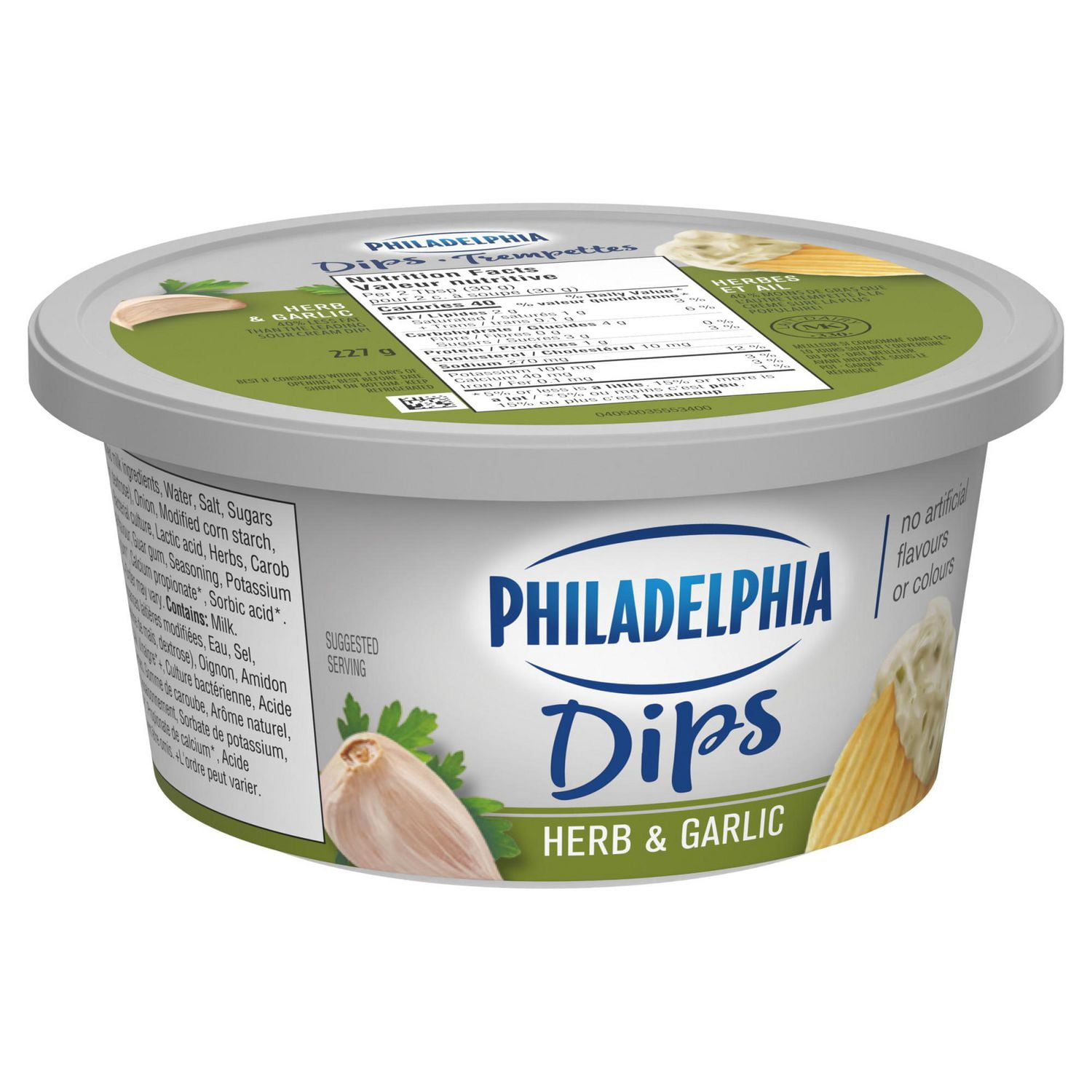 Philadelphia Herb & Garlic Dip, 227g