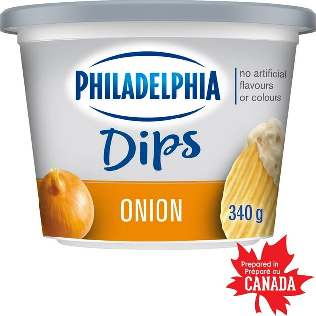 Philadelphia Onion Dip, 340g Tub