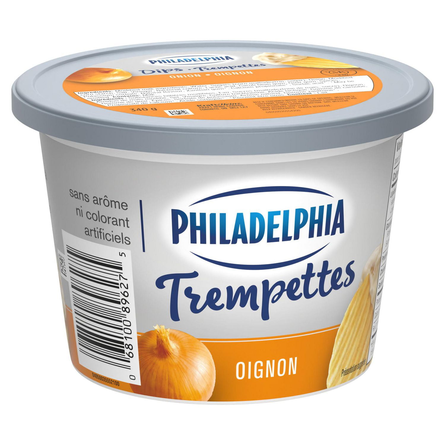 Trempette Philadelphia Oigon, Pot de 340 g 340g