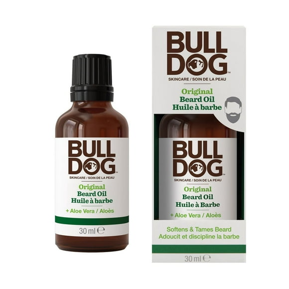 Huile à barbe en formule originale de marque Bulldog 30 mL