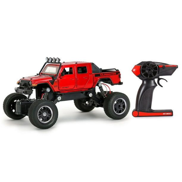 New Bright 1:18 Scale Jeep Gladiator Mod Shop Radio Control Truck, RC Jeep  Mod Shop 