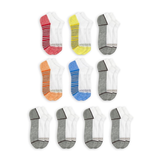 Fruit of the Loom Boy's 10 Pack No Show Socks - Walmart.ca