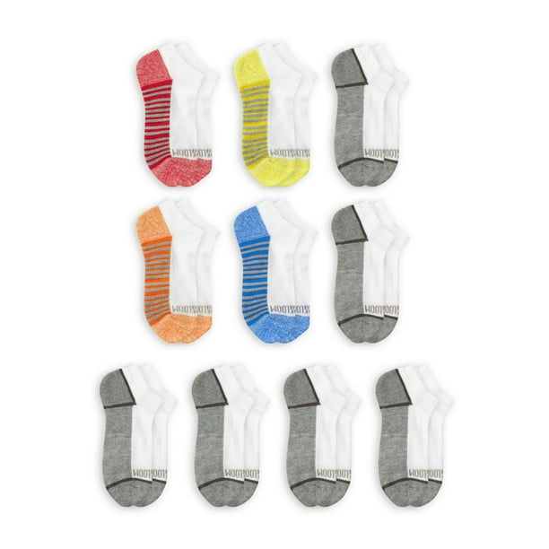 Fruit of the Loom Boy's 10 Pack No Show Socks - Walmart.ca