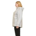 thumbnail image 3 of Swiss Tech Ladies Plus Quilted Mixed Media Jacket, 3 of 6