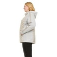 thumbnail image 4 of Swiss Tech Ladies Plus Quilted Mixed Media Jacket, 4 of 6