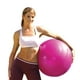 Ballon de stabilité anti-éclatement Tone Fitness, 55 cm (rose) ou 65 cm (bleu) – image 4 sur 5