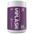 thumbnail image 1 of Revolution Nutrition, Splash Clear Isolate Protein, 100% Clear Whey Isolate Powder, 24g of Protein Per Scoop, Zero Sugar, Zero Carb, Candy Flavour, Collagen, 667g, Grape Slice (23 Servings), 1 of 8