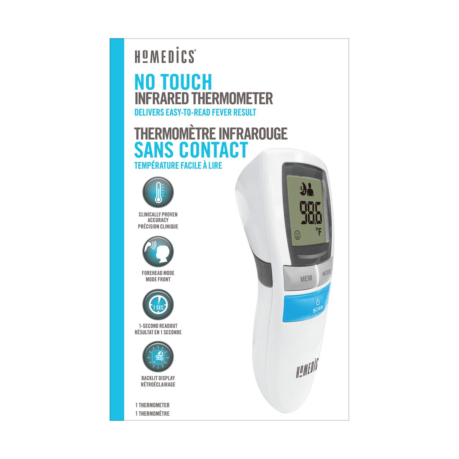 No shop contact thermometer