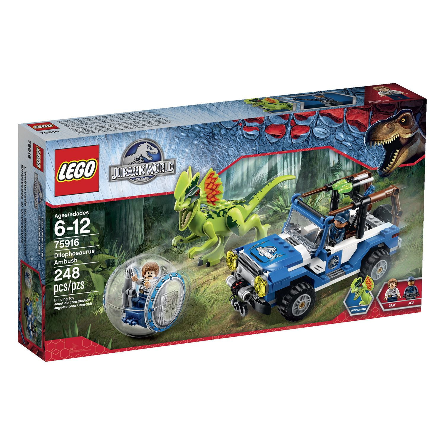 Lego jurassic world shops ps4 dilophosaurus