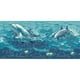 Papier Peint Bordure de dauphins – image 1 sur 1