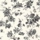 Papier Peint fleurs noires et blanches – image 1 sur 1