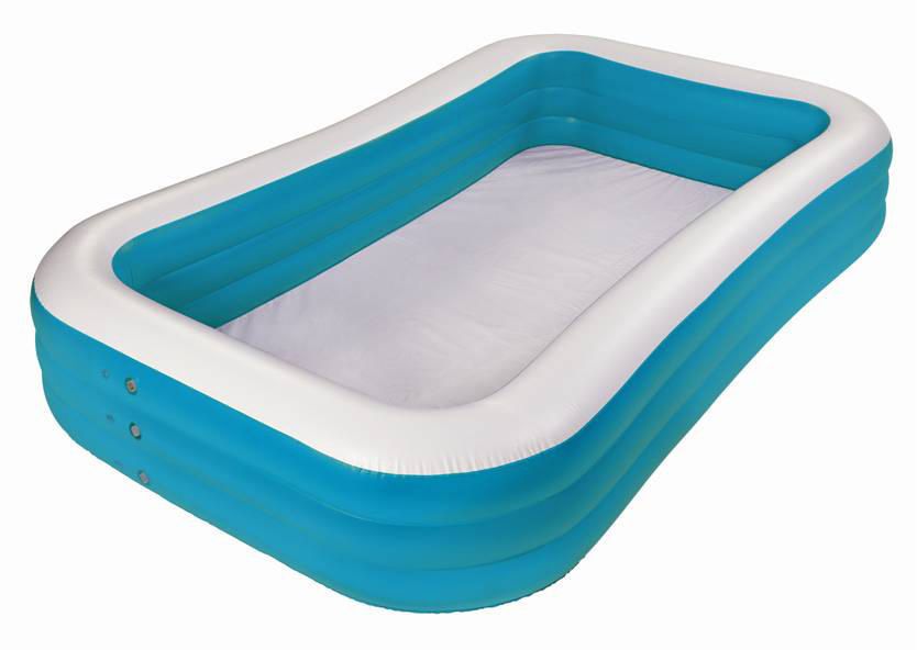 Play day rectangular inflatable deals family pool