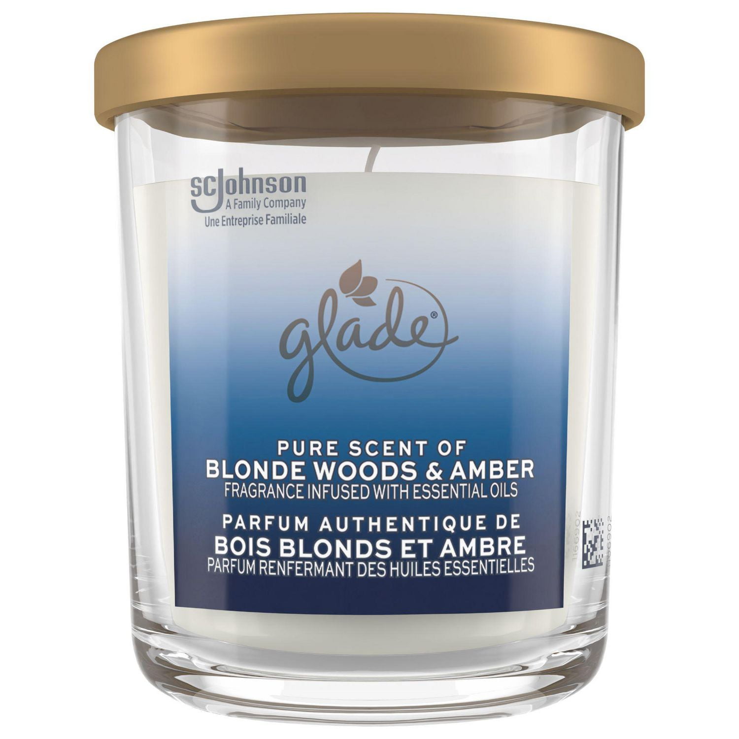 Glade® Large Candle, Blonde Woods & Amber