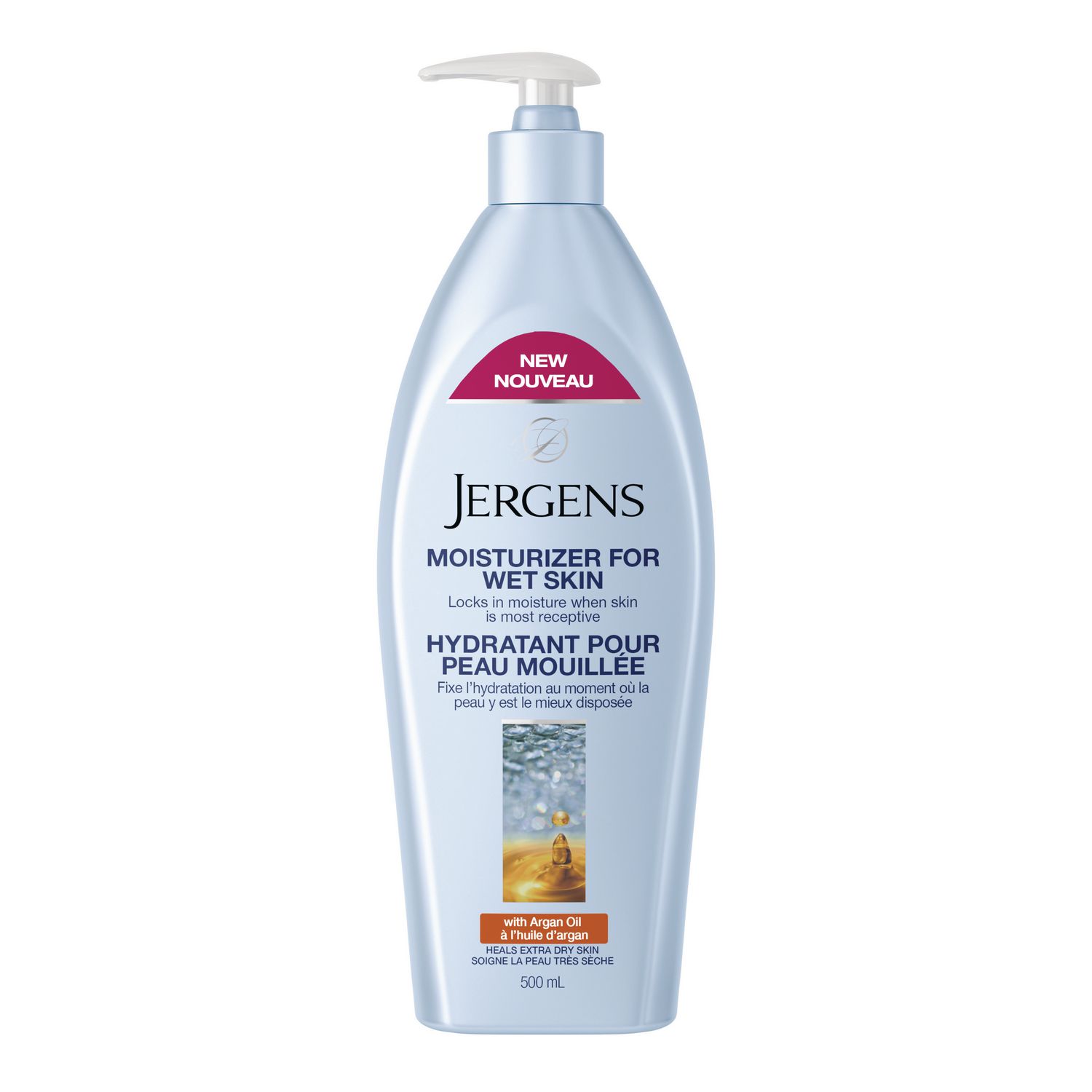 Jergens Argan Oil Moisturizer For Wet Skin Walmart Canada