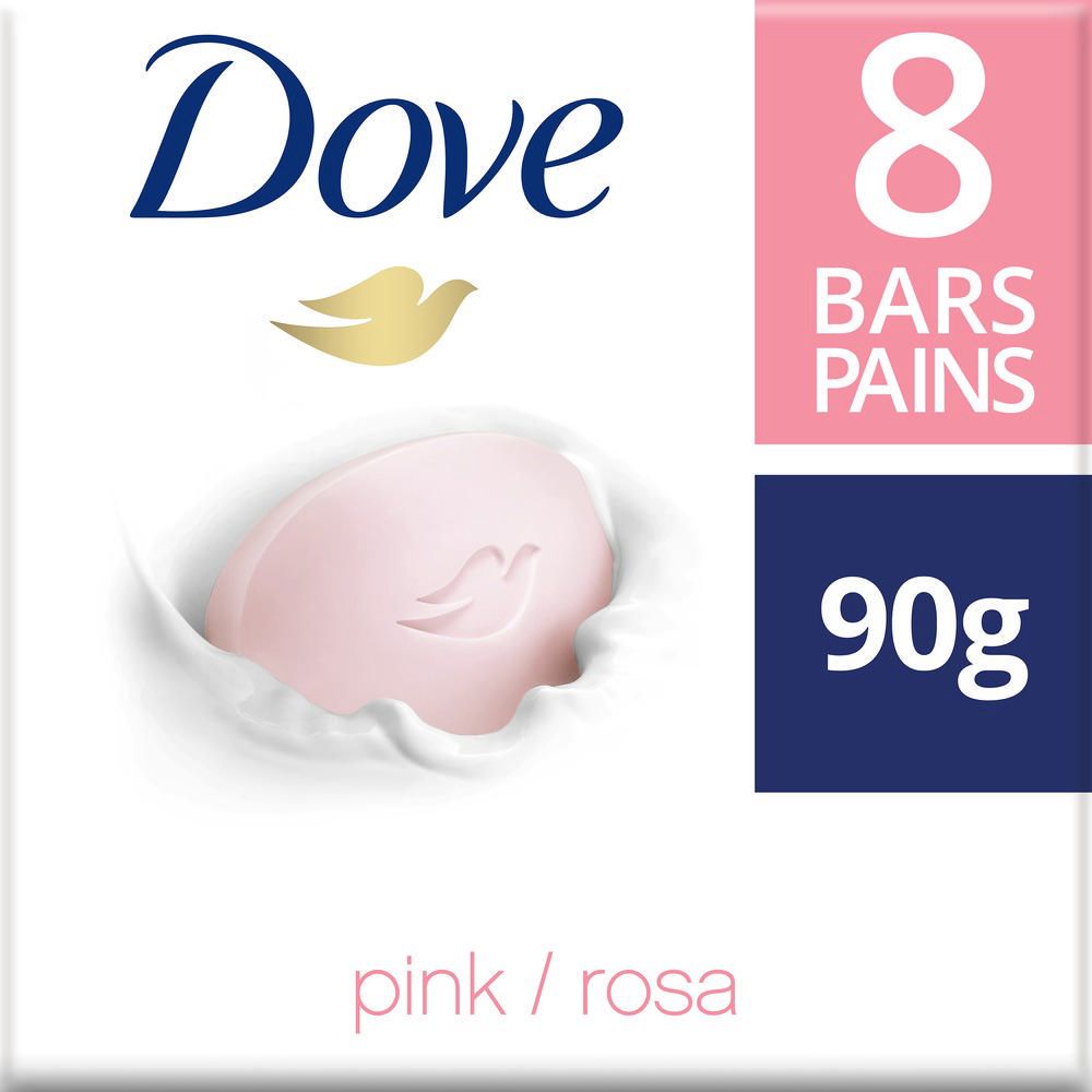 dove pink beauty bar