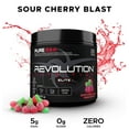 thumbnail image 2 of Revolution Nutrition Pure EAA Powder, Essential Amino Acids for Post Workout Recovery,  Gluten Free, Zero Calorie, Zero Sugar,with Electrolytes, 5g EAAs per Serving, Sour Cherry, 240g (26 Servings), 2 of 8