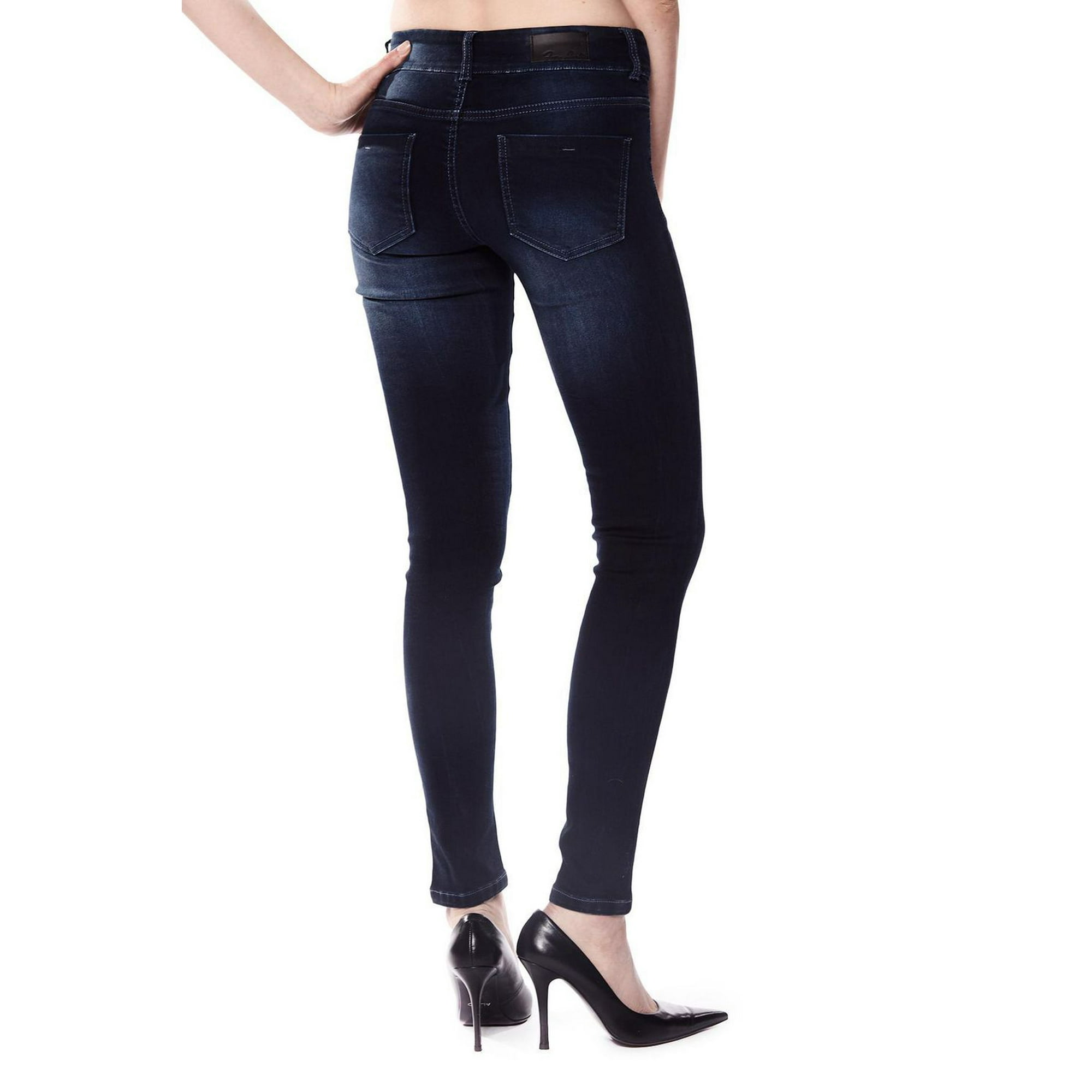 YMI Jeans Womens 9 Blue Denim Skinny Jegging Low Rise Dark Wash 28x30