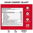 thumbnail image 3 of Revolution Nutrition Pure EAA Powder, Essential Amino Acids for Post Workout Recovery,  Gluten Free, Zero Calorie, Zero Sugar,with Electrolytes, 5g EAAs per Serving, Sour Cherry, 240g (26 Servings), 3 of 8