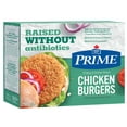 thumbnail image 3 of Maple Leaf Prime Chicken Burgers Raised Without Antibiotics, 3 of 3
