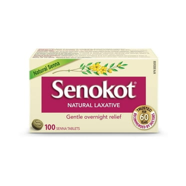 Senokot Natural Laxative 100 Tablets