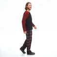 thumbnail image 2 of George Men's Microfleece Pajamas 2-Piece Set, 2 of 6