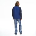 thumbnail image 3 of George Men's Microfleece Pajamas 2-Piece Set, 3 of 6