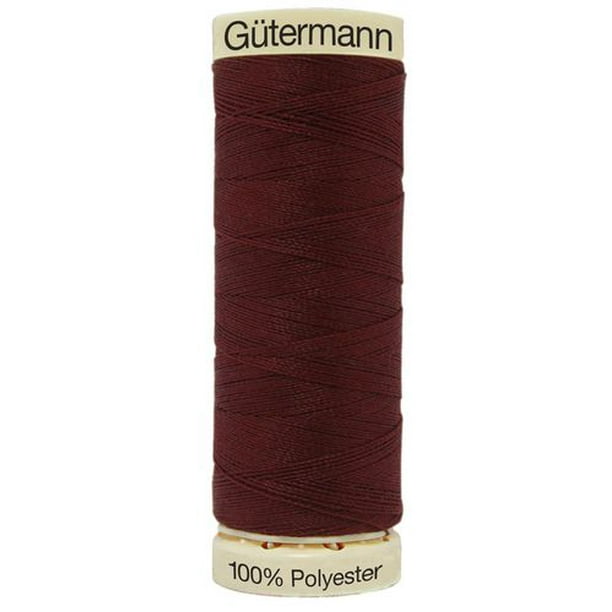 Fil Gutermann Tout usage 100% Polyester 100 m - Bourgogne