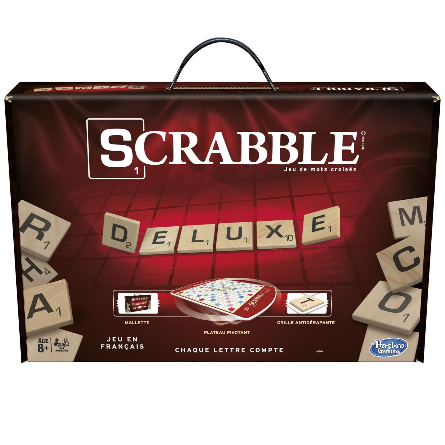 Scrabble Deluxe Edition Game 