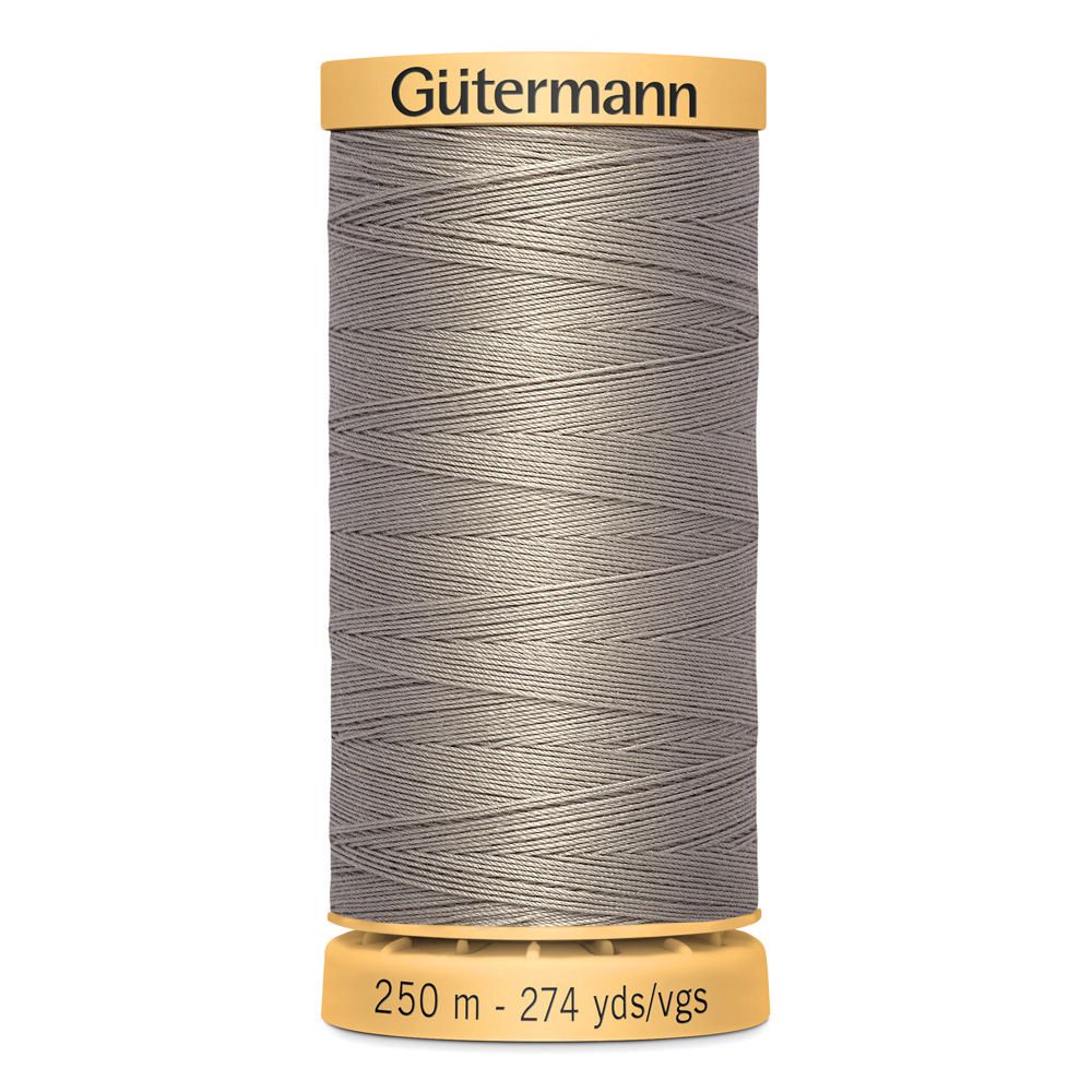 2-Pack Grey Gutermann Natural Cotton Thread Solids 3281-Yard Each 