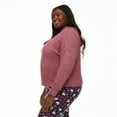 thumbnail image 2 of George Plus Women's Hooded Sleep Top, 2 of 6