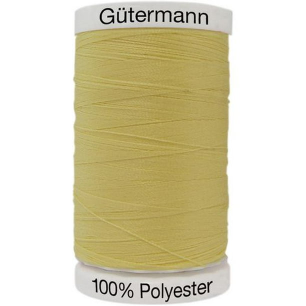 Fil tout usage Gutermann 100% Polyester 500m - Jaune