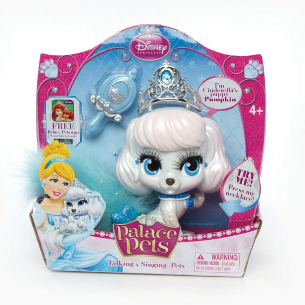 Disney Princess Palace Pets Talking & Singing Pets - Cinderella (Puppy) Pumpkin