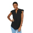 thumbnail image 1 of George Women's Flutter Sleeve Popover, 1 of 6