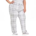 thumbnail image 2 of George Plus Women's Plush Pajama Pant, 2 of 6