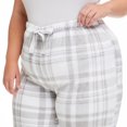 thumbnail image 4 of George Plus Women's Plush Pajama Pant, 4 of 6