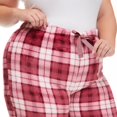 thumbnail image 4 of George Plus Women's Plush Pajama Pant, 4 of 6