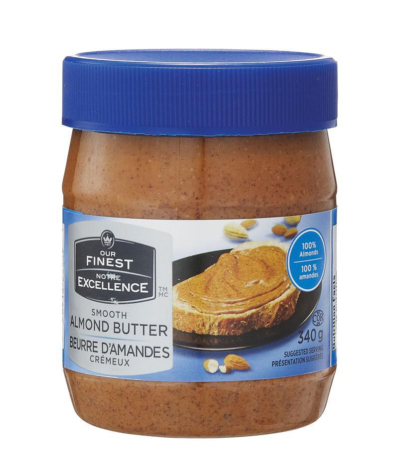 Our Finest Smooth Almond Butter Walmart Canada